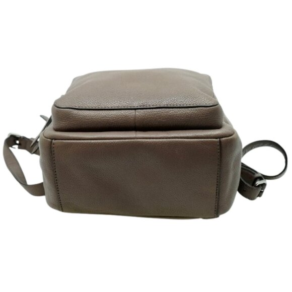 KATE SPADE~Larchomont Avenue Nicole~TAUPE GRAY PEBBLED LEATHER BACKPACK BAG - Picture 5 of 6